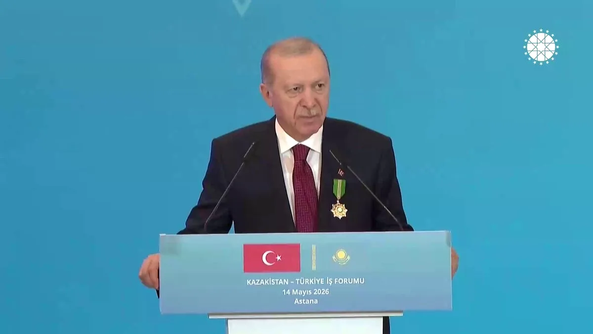 Erdoğan'dan Kazakistan Mesajı: Enerji ve Orta Koridor İçin Yeni Dönem Erdoğan'dan Kazakistan Mesajı: Enerji ve Orta Koridor İçin Yeni Dönem