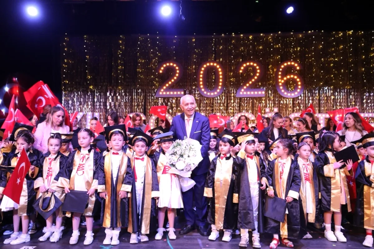 Yenimahalle'de 1000 Minik Mezuniyet Coşkusu Yaşandı Yenimahalle'de 1000 Minik Mezuniyet Coşkusu Yaşandı