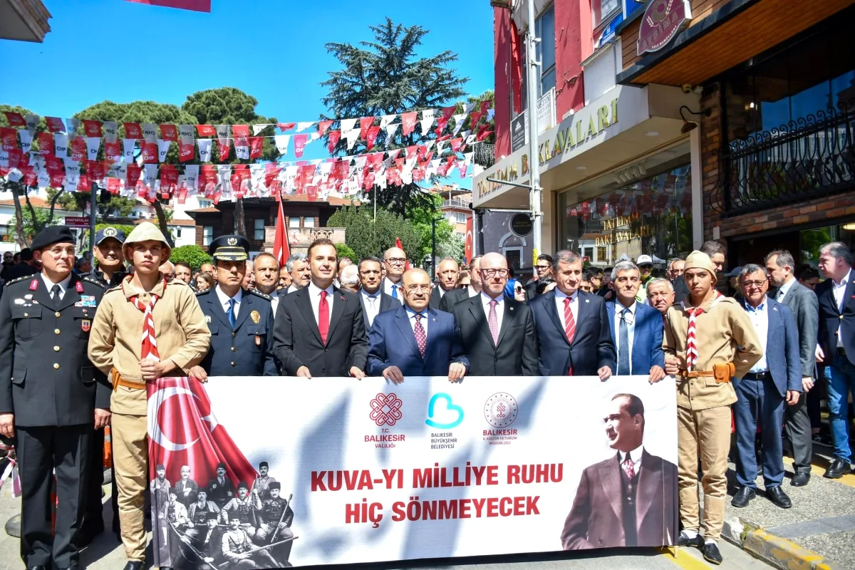 Balıkesir'de Kuva-yi Milliye Ateşi Yeniden Yakıldı Balıkesir'de Kuva-yi Milliye Ateşi Yeniden Yakıldı
