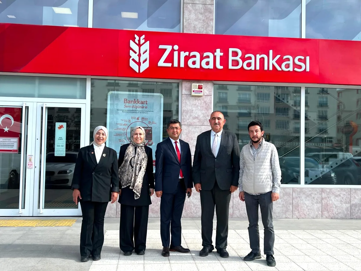 Ziraat Bankası Ayaş Şubesine Ziyaret Ziraat Bankası Ayaş Şubesine Ziyaret
