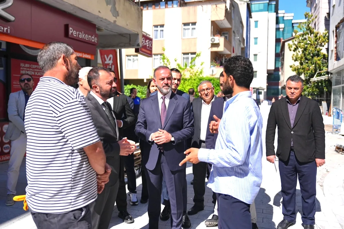 Alper Yeğin'den Sarıgazi Merkez'de Altyapı Denetimi Alper Yeğin'den Sarıgazi Merkez'de Altyapı Denetimi