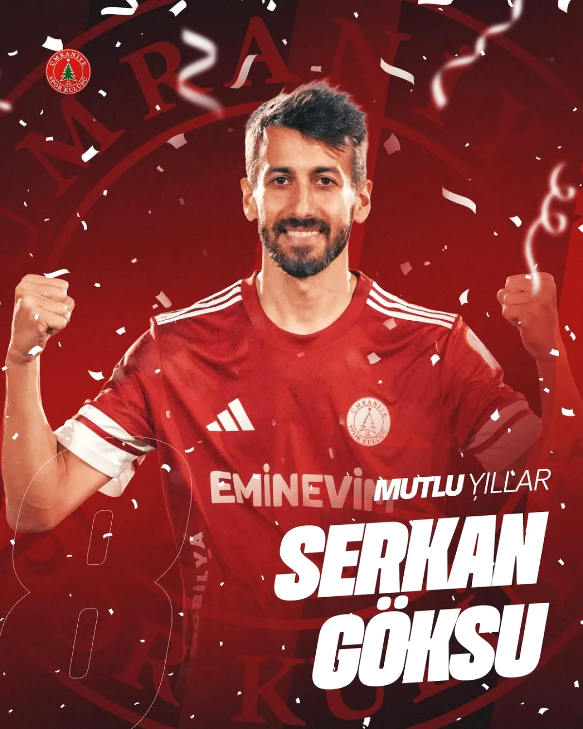 Ümraniyespor'dan Serkan Göksu'na Doğum Günü Tebriği Ümraniyespor'dan Serkan Göksu'na Doğum Günü Tebriği