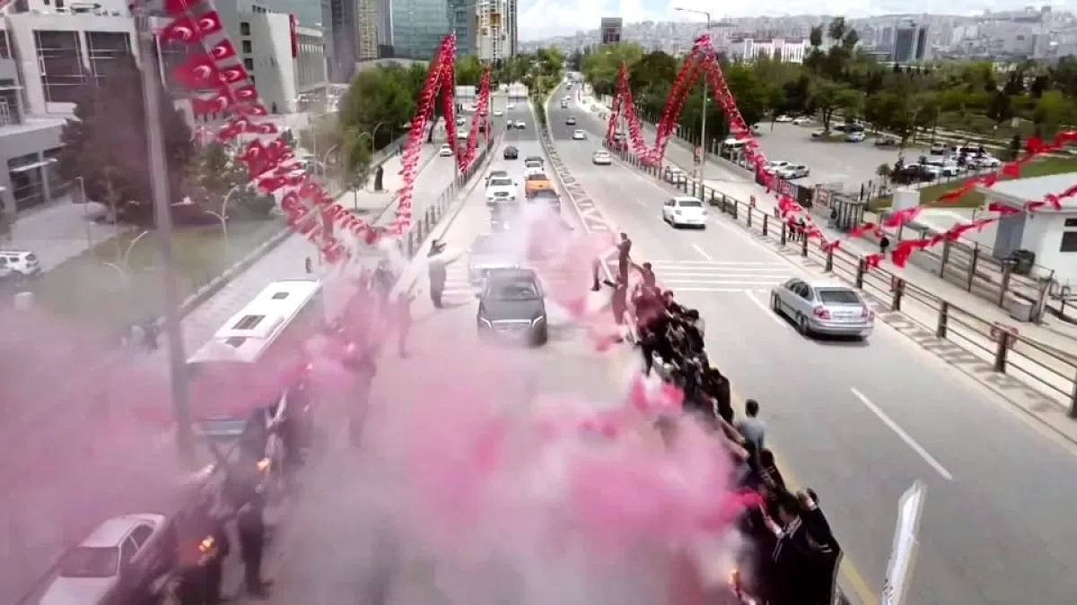 Ankara Ülkü Ocakları'ndan 'Liderin Evlatları' Vurgusu Ankara Ülkü Ocakları'ndan 'Liderin Evlatları' Vurgusu