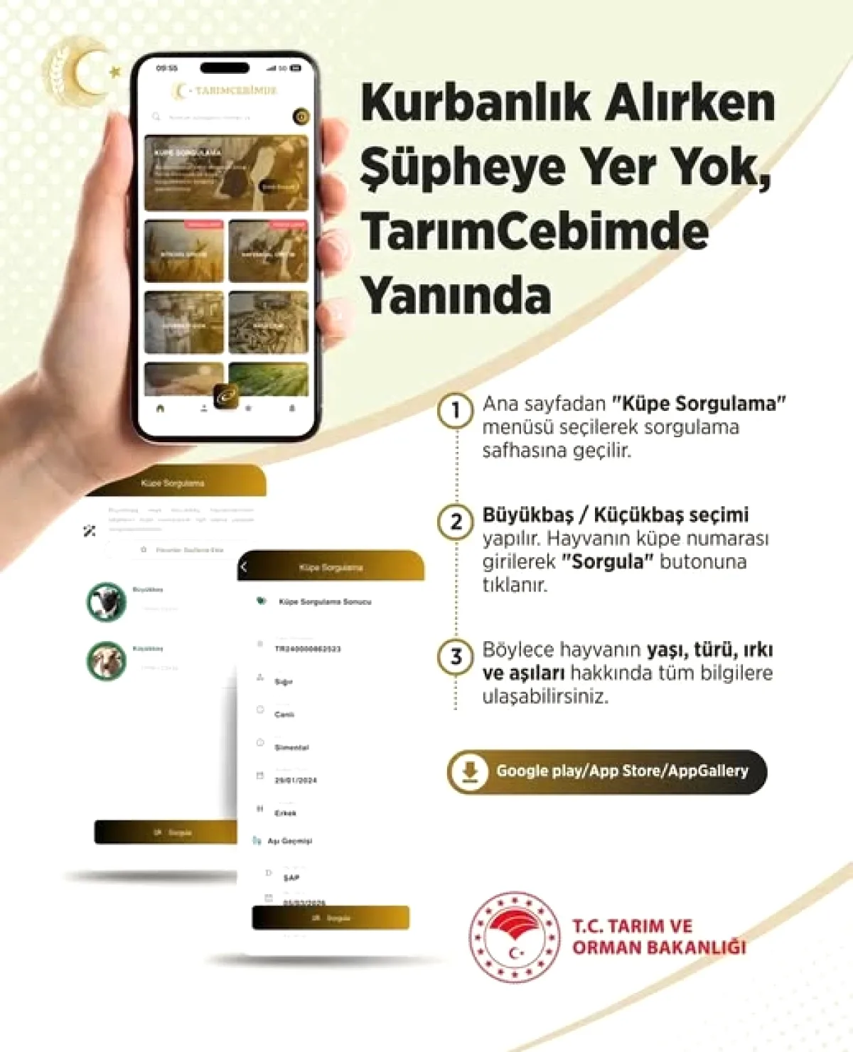 Adana'da Kurbanlık Takip Artık Bir Tık Uzağınızda: Tarım Cebimde Uygulaması Adana'da Kurbanlık Takip Artık Bir Tık Uzağınızda: Tarım Cebimde Uygulaması