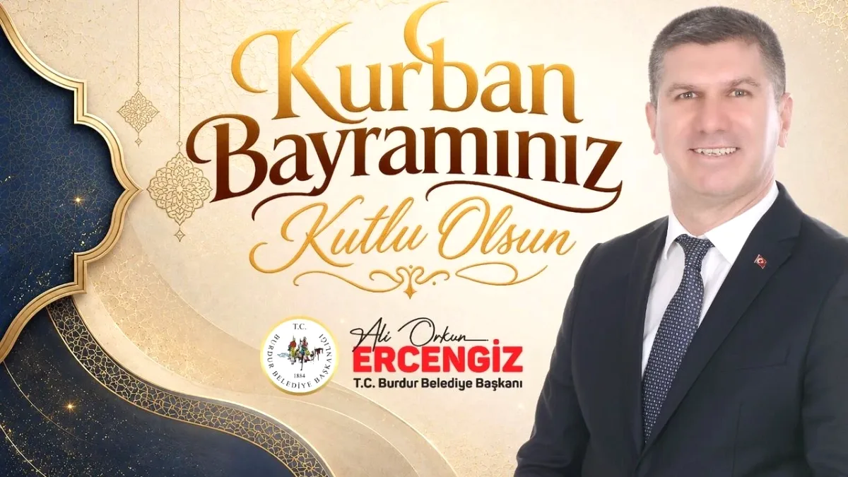 Burdur Belediyesi 2026 Kurban Bayramı Kutlama Mesajı Yayımladı Burdur Belediyesi 2026 Kurban Bayramı Kutlama Mesajı Yayımladı