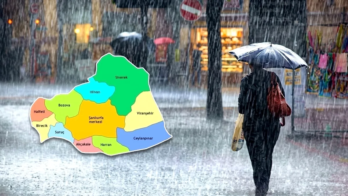 Şanlıurfa'da Ani Hava Değişimi: Meteoroloji'den Kuvvetli Sağanak ve Gök Gürültüsü Uyarısı Şanlıurfa'da Ani Hava Değişimi: Meteoroloji'den Kuvvetli Sağanak ve Gök Gürültüsü Uyarısı