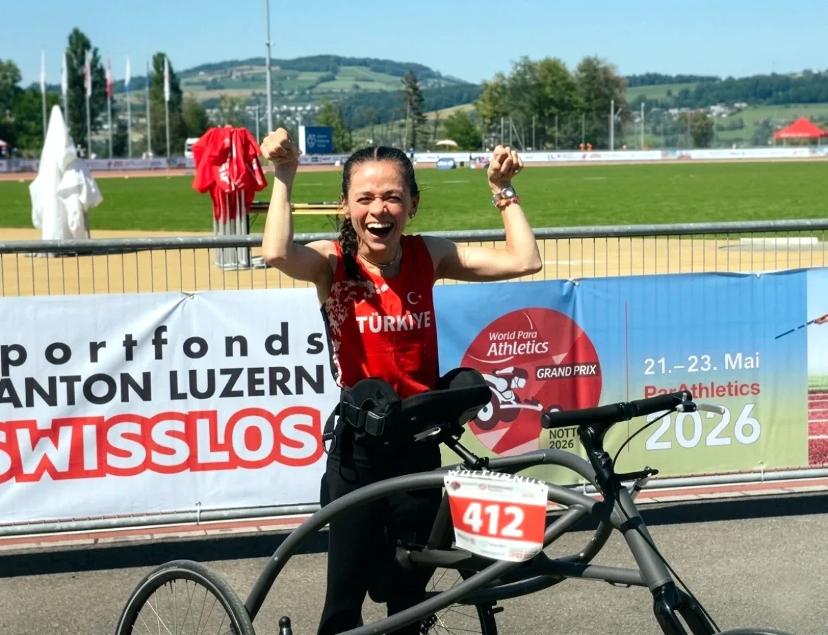 Yalovalı Canan Doğan Dünya Para Atletizm Şampiyonu Oldu Yalovalı Canan Doğan Dünya Para Atletizm Şampiyonu Oldu