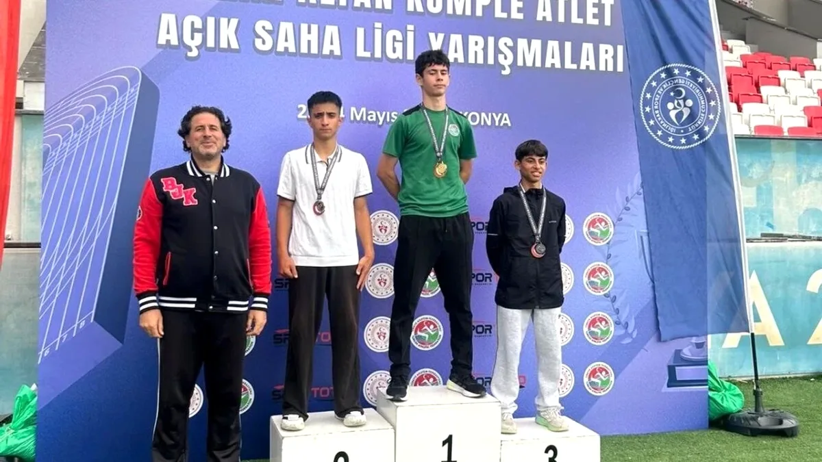 Aydınlı Sporcular Konya'daki Atletizm Yarışmalarında Madalya Yağdırdı Aydınlı Sporcular Konya'daki Atletizm Yarışmalarında Madalya Yağdırdı