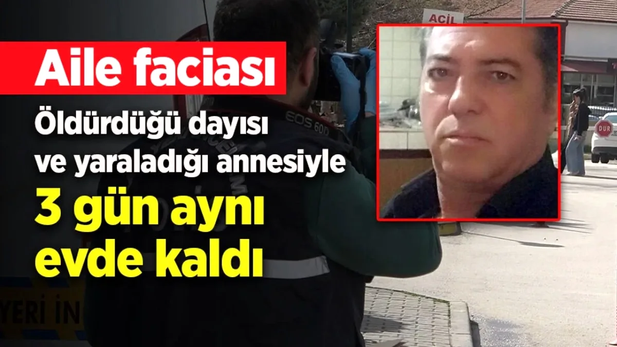 Bursa'da Şok Facia! Yeğen Dayısını Öldürdü, Annesini Yaraladı, 3 Gün Aynı Evde Kaldı Bursa'da Şok Facia! Yeğen Dayısını Öldürdü, Annesini Yaraladı, 3 Gün Aynı Evde Kaldı