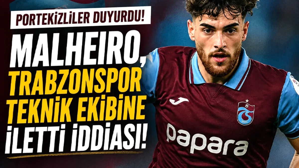Pedro Malheiro Trabzonspor'a Dönmek İstiyor Pedro Malheiro Trabzonspor'a Dönmek İstiyor