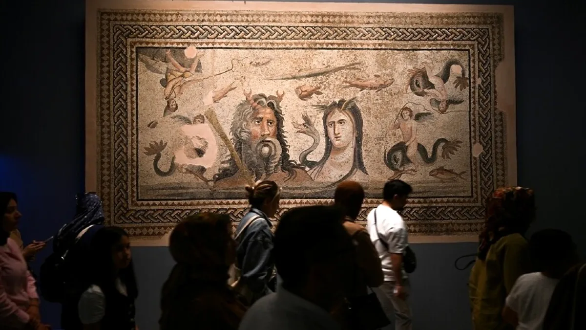 Zeugma Mozaik Müzesi'nde Bayram Tatili Ziyaretçi Rekoru Zeugma Mozaik Müzesi'nde Bayram Tatili Ziyaretçi Rekoru