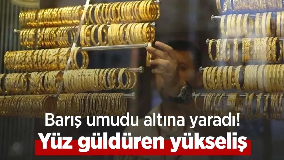 ABD-İran Barış Görüşmeleri Altın Fiyatlarını Uçurdu: Gram 6.812 TL'ye Çıktı ABD-İran Barış Görüşmeleri Altın Fiyatlarını Uçurdu: Gram 6.812 TL'ye Çıktı