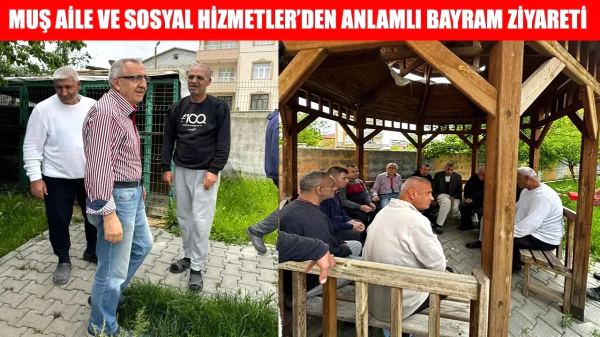 Muş'ta Engelli Bakım Merkezinde Bayram Sevinci Muş'ta Engelli Bakım Merkezinde Bayram Sevinci