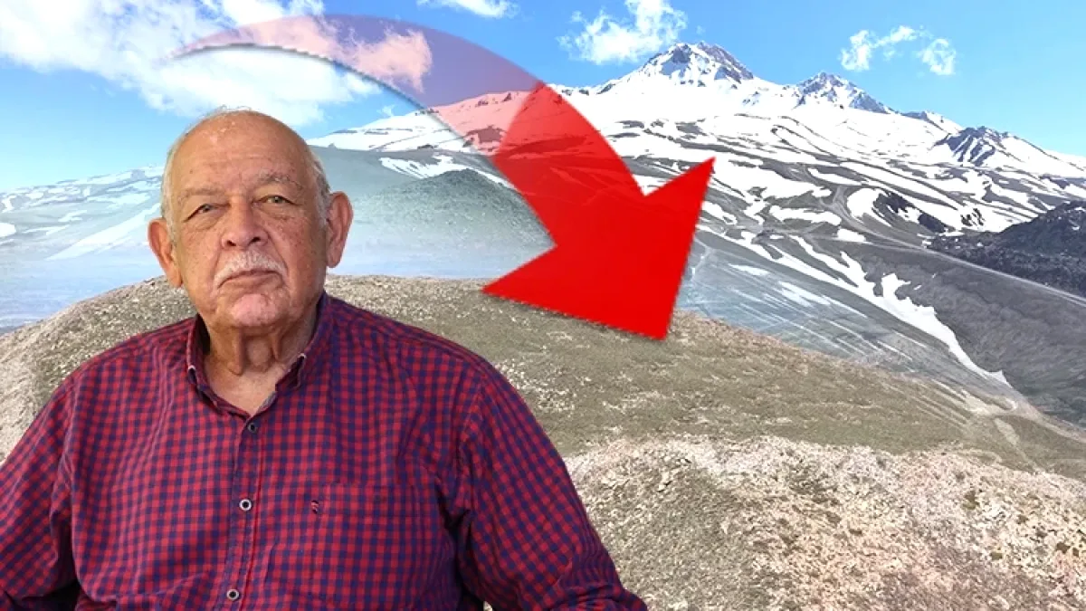 Kayseri'nin zirvesinde karlarla birlikte ortaya çıkan antik tapınak şehri Kayseri'nin zirvesinde karlarla birlikte ortaya çıkan antik tapınak şehri