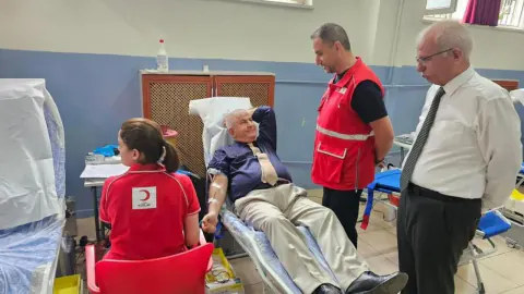 Eğitim camiasından anlamlı destek: Okullarda kan bağışı seferberliği