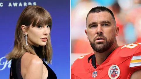 Travis Kelce, VMAs'a gidememesine rağmen Taylor Swift'e özel mesaj paylaştı