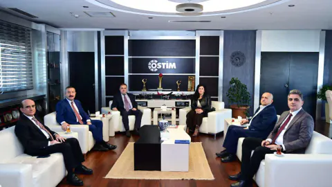 OSTİM'de SGK ve Yönetim Kurulu işbirliği: Doğan, Aydın'ı ziyaret etti