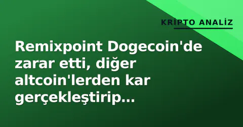 Remixpoint Dogecoin'de zarar etti, diğer altcoin'lerden kar gerçekleştirip Bitcoin'e odaklandı