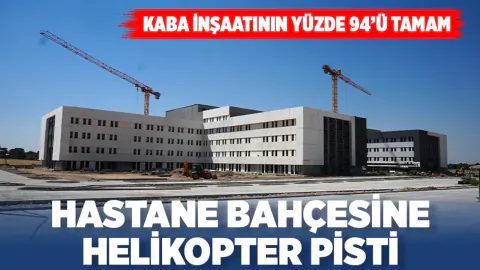 Batman Şehir Hastanesi'nde Sona Yaklaşıldı: Dev Kompleks 2026'da Açılıyor
