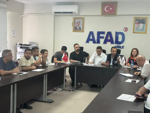 Siirt'te Afet Koordinasyon Tatbikatı: Kurumlar Arası İşbirliği TAMP Kapsamında Test Edildi