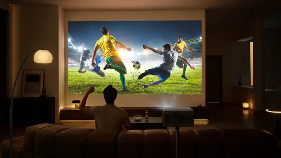 XGIMI Elfin Flip 4K: Taşınabilir Lazer Projektörde Yeni Standart görseli