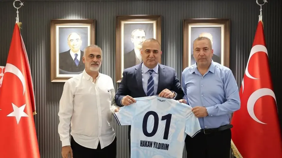 Adana Demirspor Yönetiminden MHP İl Başkanlığına Nezaket Ziyareti görseli