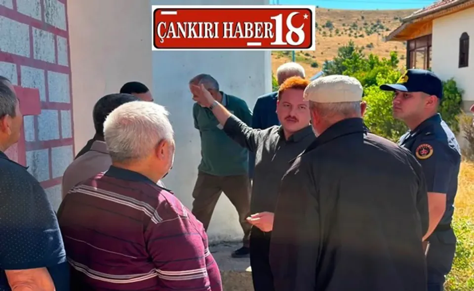 Çankırı Orta Kaymakamı Ö. Yusuf İnce Köy Ziyaretlerinde Bulundu görseli