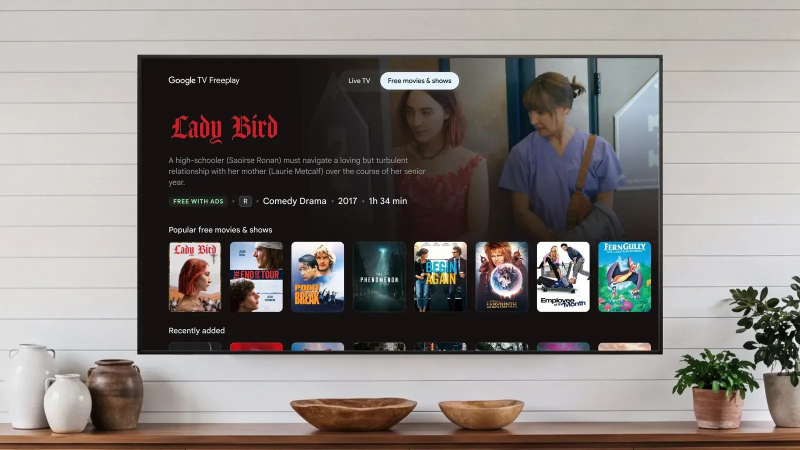 Google TV Freeplay Yayın Seçeneklerini Genişletti: 10 Bin İçerik Geldi Google TV Freeplay Yayın Seçeneklerini Genişletti: 10 Bin İçerik Geldi