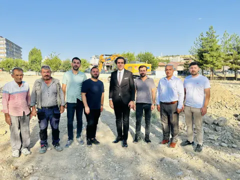 Siirt'te 24 Derslikli Borsa İstanbul Ortaokulu İnşaatı Başladı