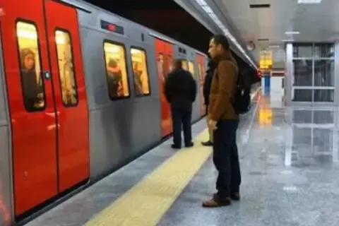 Ankara Metrosu'nda intihar girişimi: Koru-Bilkent hattında seferler durdu