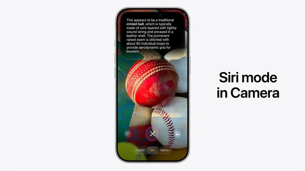iPhone Kameralarına Siri Mode Geldi: Görsel Analiz Dönemi Başlıyor iPhone Kameralarına Siri Mode Geldi: Görsel Analiz Dönemi Başlıyor