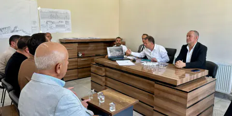 Yüksekova Dilimli Barajı Sulama Projesi'nde kritik görüşme