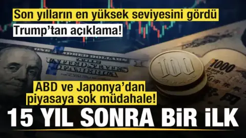 ABD ve Japonya'dan Tarihi Döviz Hamlesi: Yen İçin Koordineli Destek