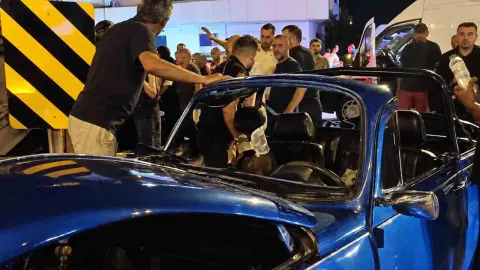 Düzce'de Metek Kavşağı'nda çarpışma: 3 yaralı hastaneye kaldırıldı