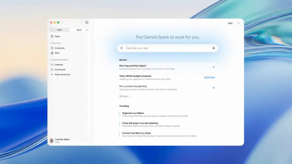 Google Gemini Spark macOS Uygulamasına Geldi: Dosya Yönetimi ve Entegrasyon görseli