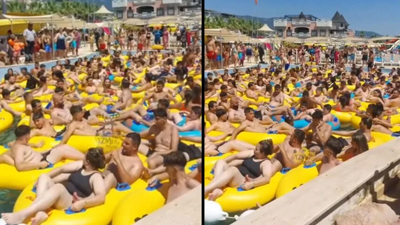 İzmir'de Rekor Sıcaklık: Aquaparklarda 'Hindistan' Görüntüleri Oluştu İzmir'de Rekor Sıcaklık: Aquaparklarda 'Hindistan' Görüntüleri Oluştu
