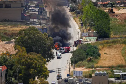 Lübnan Sınırında Gerilim Tırmanıyor: İsrail'den Güney Bölgesine Drone Saldırısı