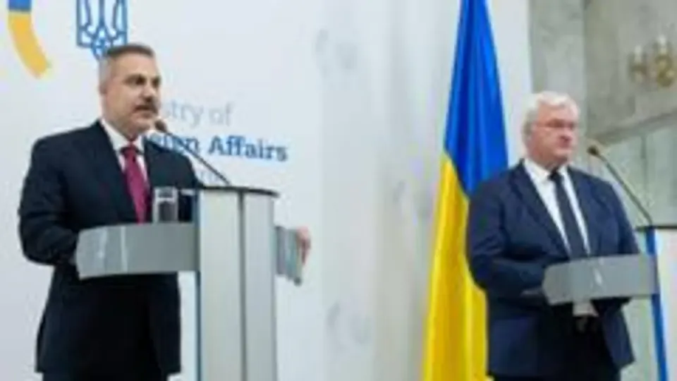 Bakan Hakan Fidan'dan Kiev'de Kritik Mesaj: Karadeniz'de Gerilim Hattı görseli