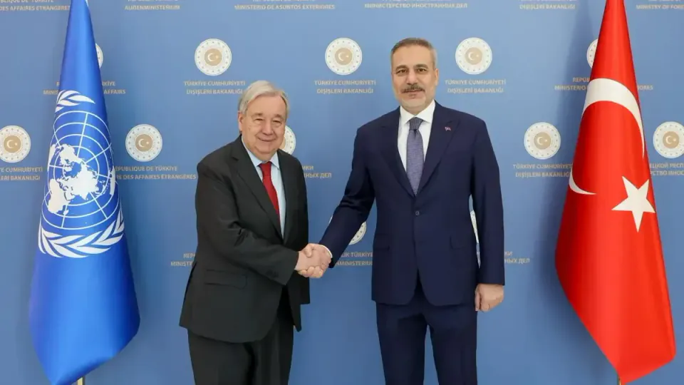 Bakan Fidan ve BM Genel Sekreteri Guterres Arasında Kritik Görüşme görseli