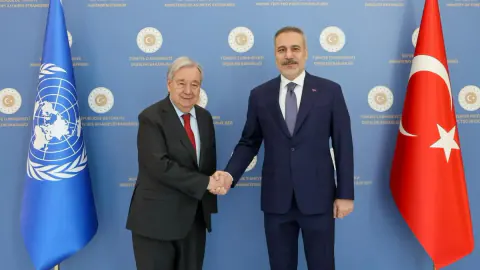 Bakan Fidan ve BM Genel Sekreteri Guterres Arasında Kritik Görüşme