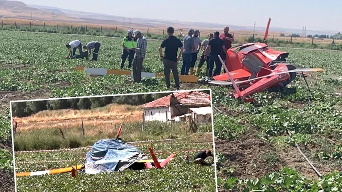 Ankara Sincan'da TUSAŞ Eğitim Helikopteri Düştü: 2 Personel Yaralandı Ankara Sincan'da TUSAŞ Eğitim Helikopteri Düştü: 2 Personel Yaralandı