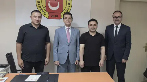 BİK Van Bölge Müdürü Kenan Tokgöz'den Bitlis Gazeteciler Cemiyeti'ne Ziyaret
