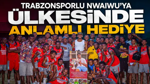 Trabzonsporlu Nwaiwu'ya Nijerya'da Sürpriz: Türkiye Kupası Detayı Dikkat Çekti
