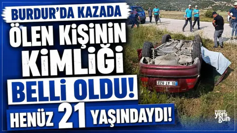 Burdur'da Trafik Kazası: 21 Yaşındaki Miraç Emre Aybattı Hayatını Kaybetti
