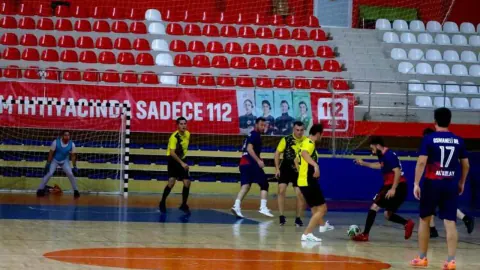 Bilecik'te 4. Kamu Spor Oyunları Futsal Turnuvası heyecanla başladı