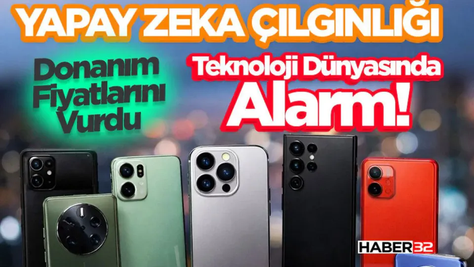 Yapay Zeka Donanım Krizi: Bellek Çipi Fiyatlarında %50 Artış Bekleniyor görseli