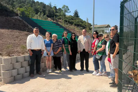 Gemlik'te Sahipsiz Hayvanlar İçin Yeni Dönem: Nurten Gültekin Oğuz Bakımevi Ziyaret Edildi