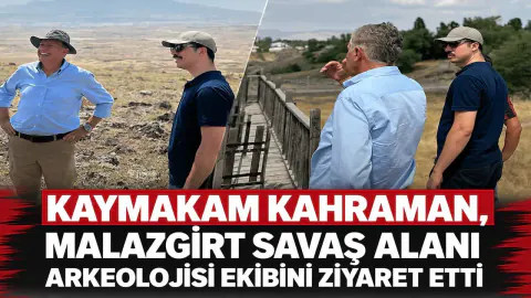 Malazgirt Savaş Alanı'nda Arkeolojik Kazı Çalışmaları Devam Ediyor