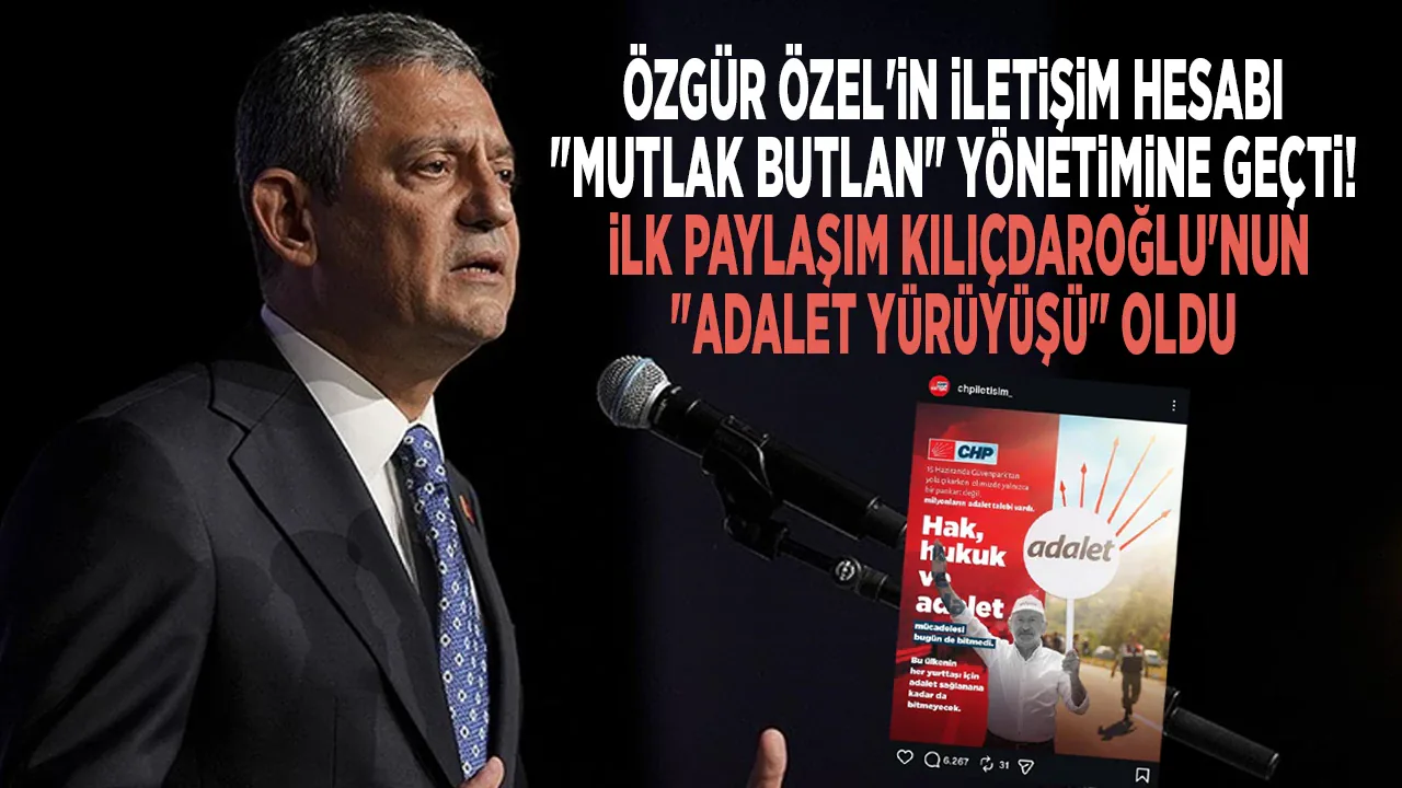 CHP'de Dijital Kriz: Özgür Özel'in Instagram Hesabı El Değiştirdi CHP'de Dijital Kriz: Özgür Özel'in Instagram Hesabı El Değiştirdi