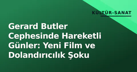 Gerard Butler Cephesinde Hareketli Günler: Yeni Film ve Dolandırıcılık Şoku
